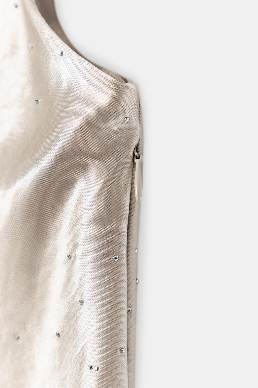 SHIMMER SATIN TOP