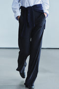 HIGH-WAIST TROUSERS