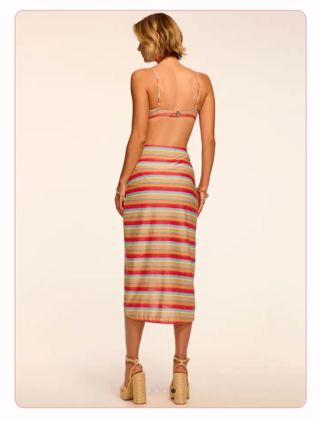 Glitter Coverup Skirt