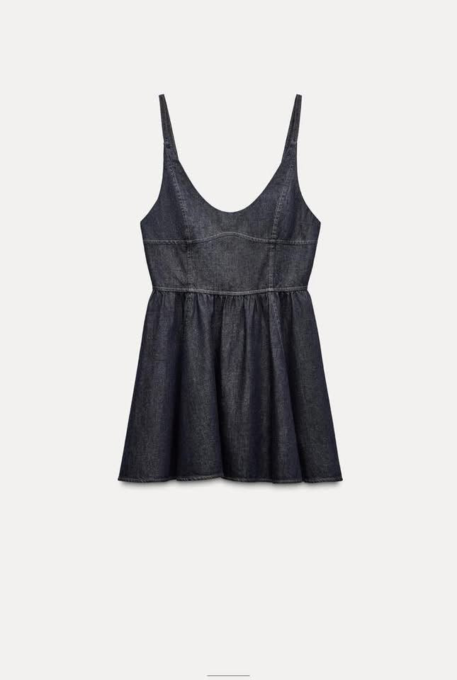 Mini Denim Dress