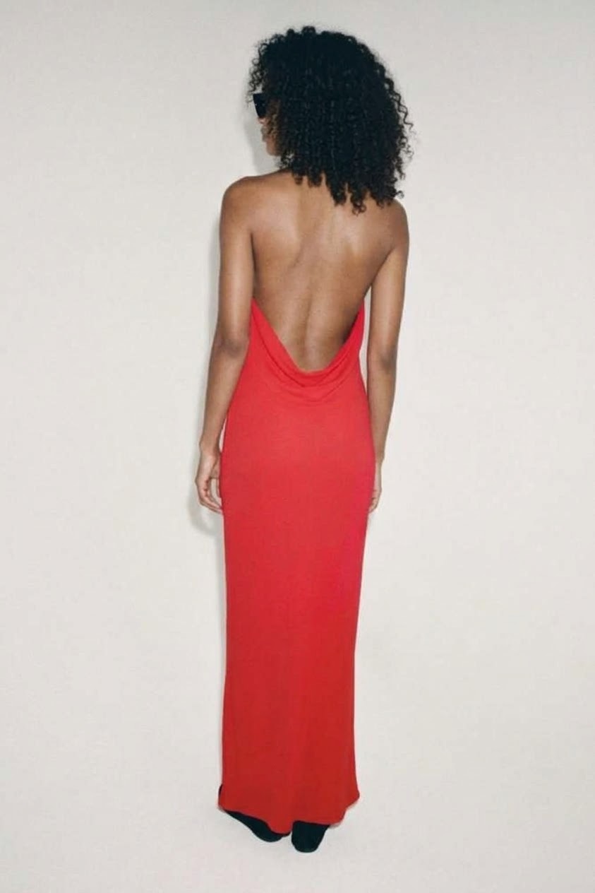 HALTER DRESS