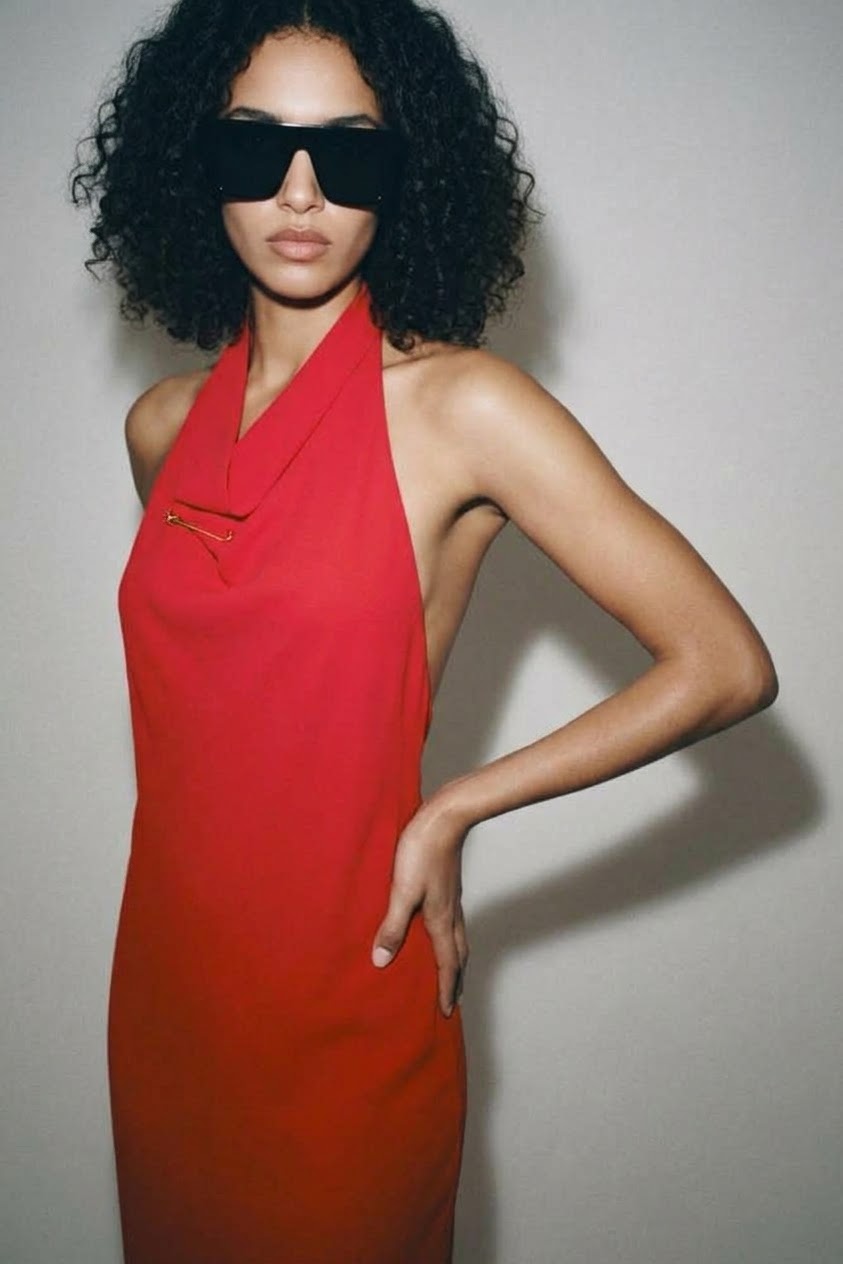 HALTER DRESS
