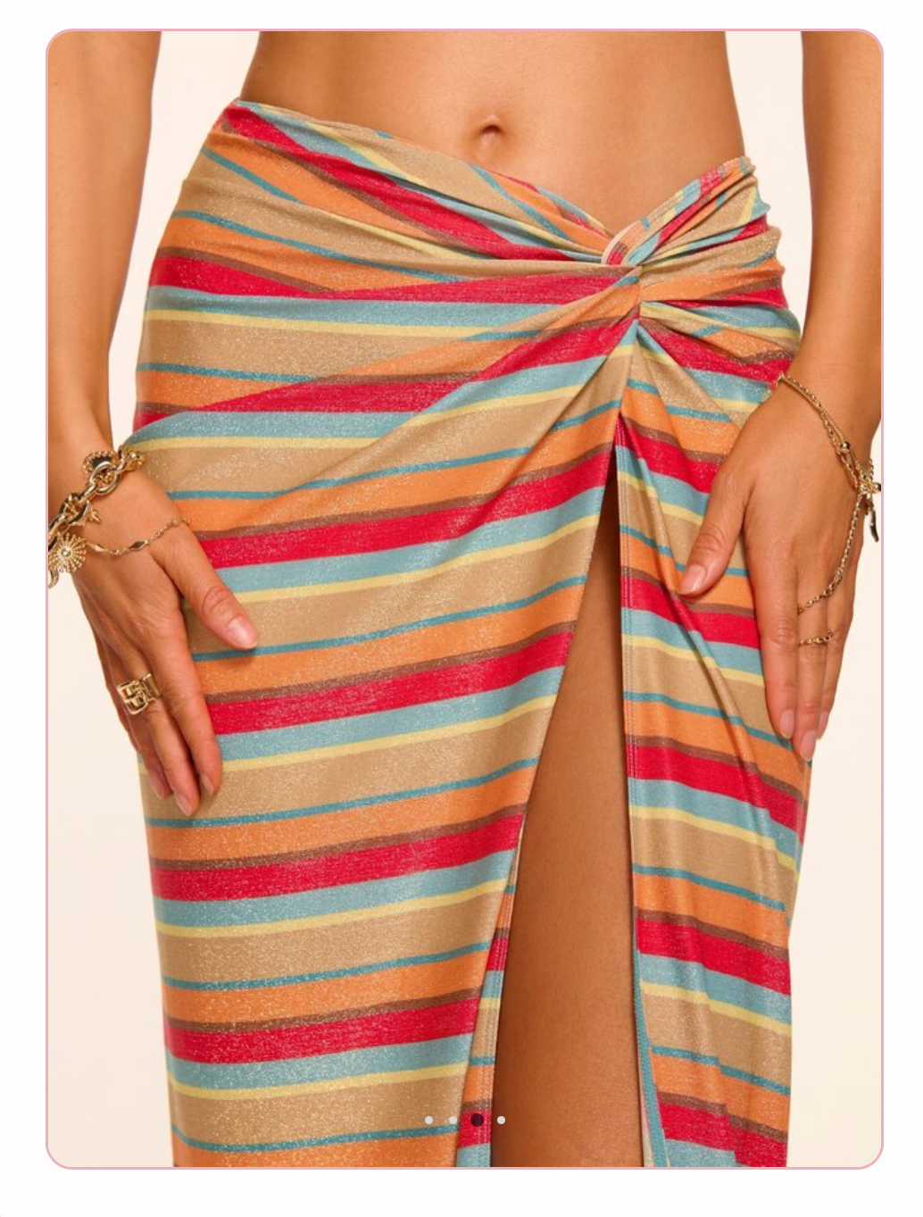 Glitter Coverup Skirt