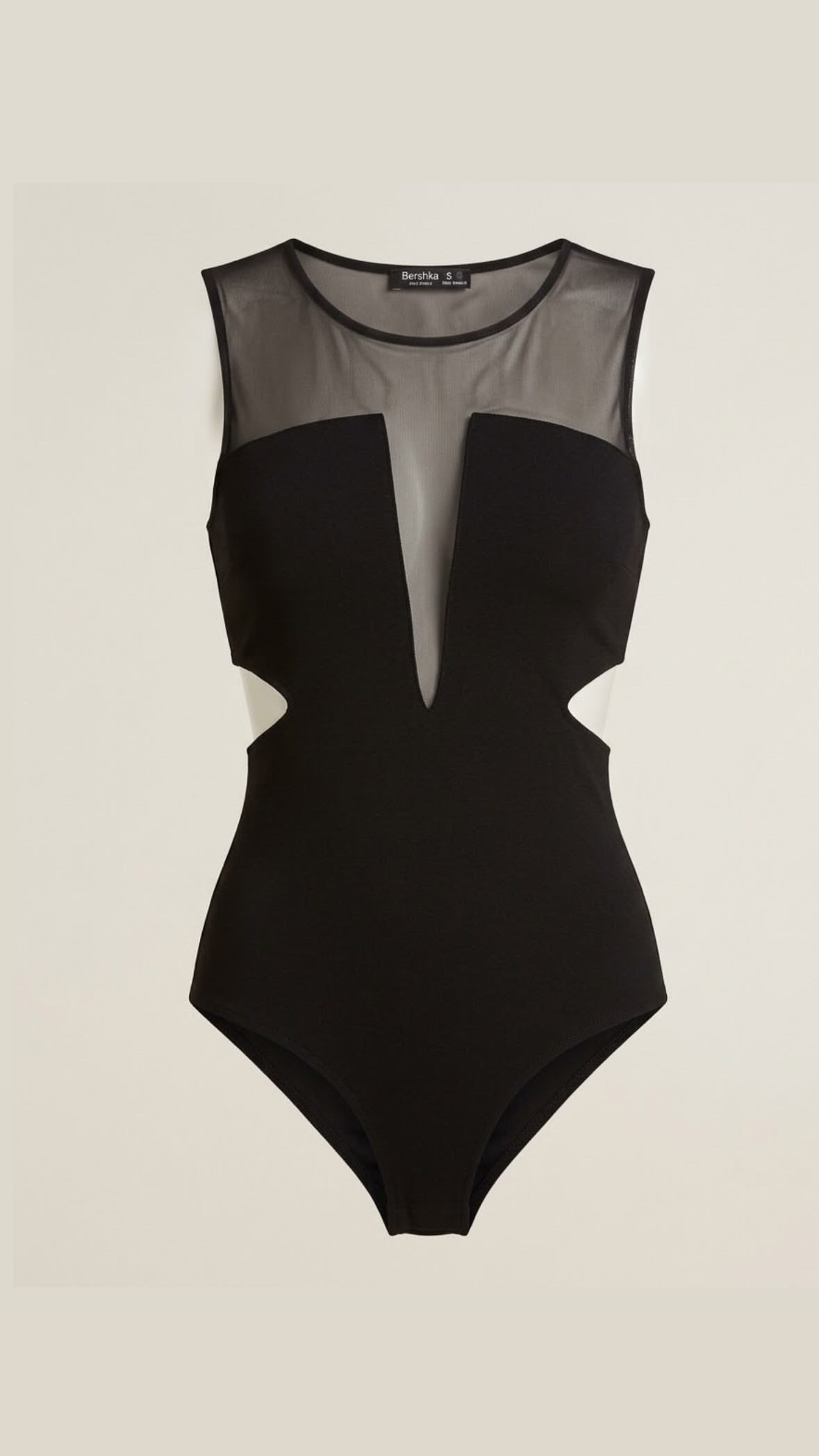 Mesh Cutout Bodysuit