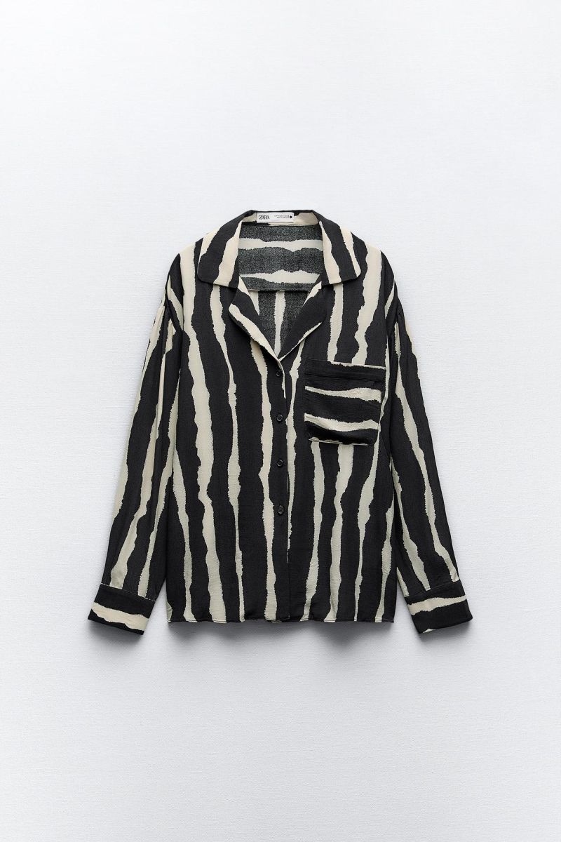 Zebra Print Shirt