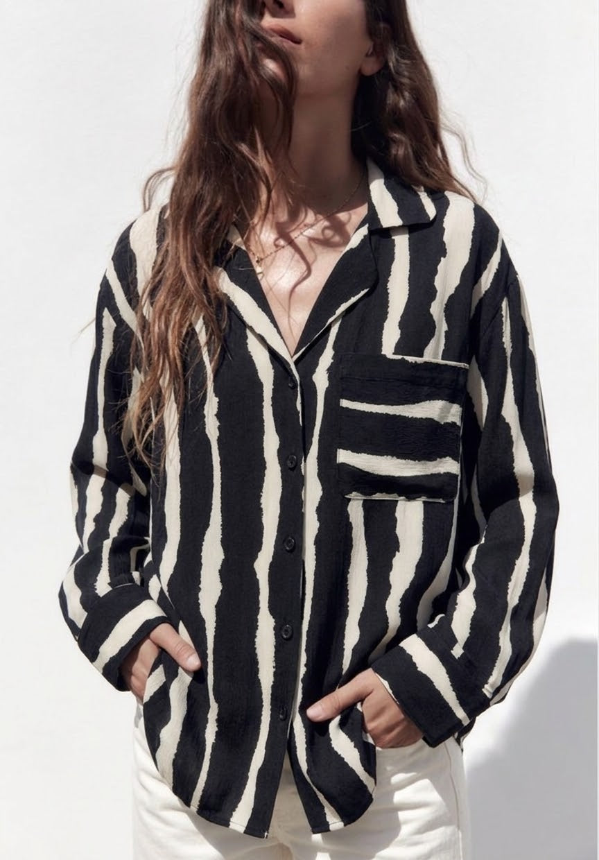 Zebra Print Shirt