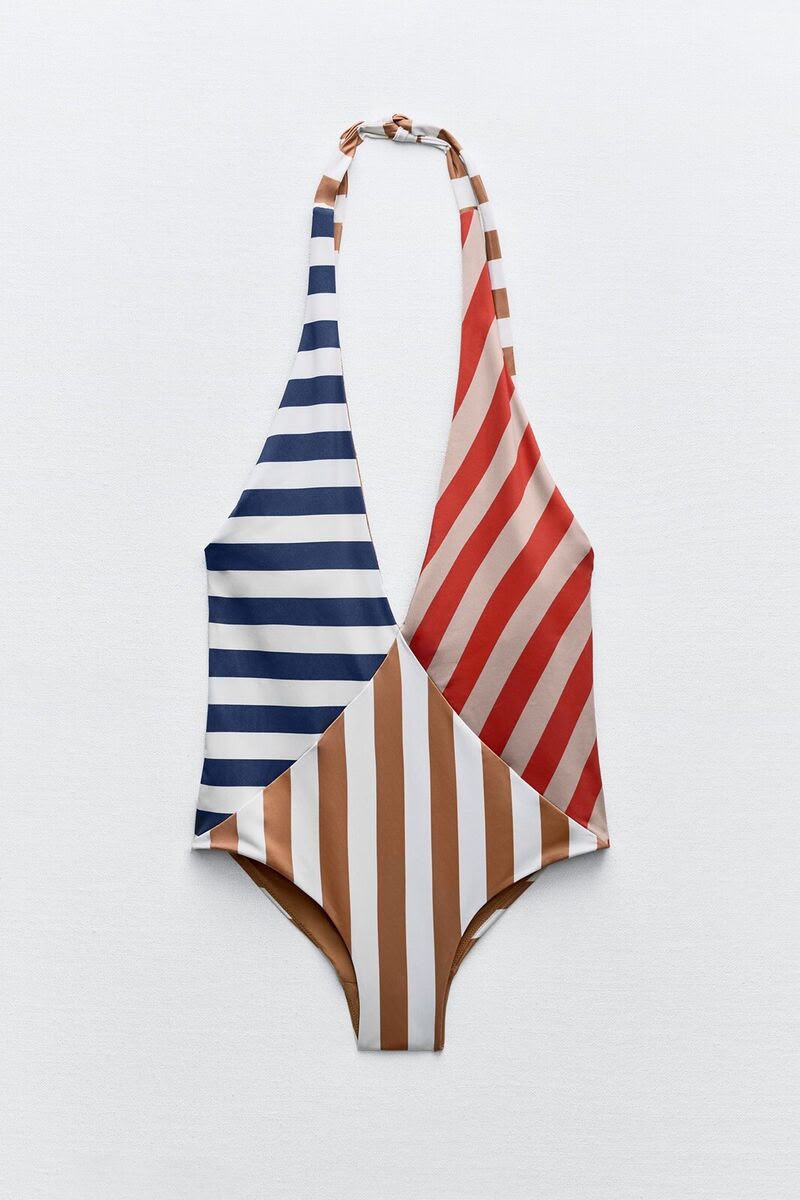 Riviera Multi-Striped Halter