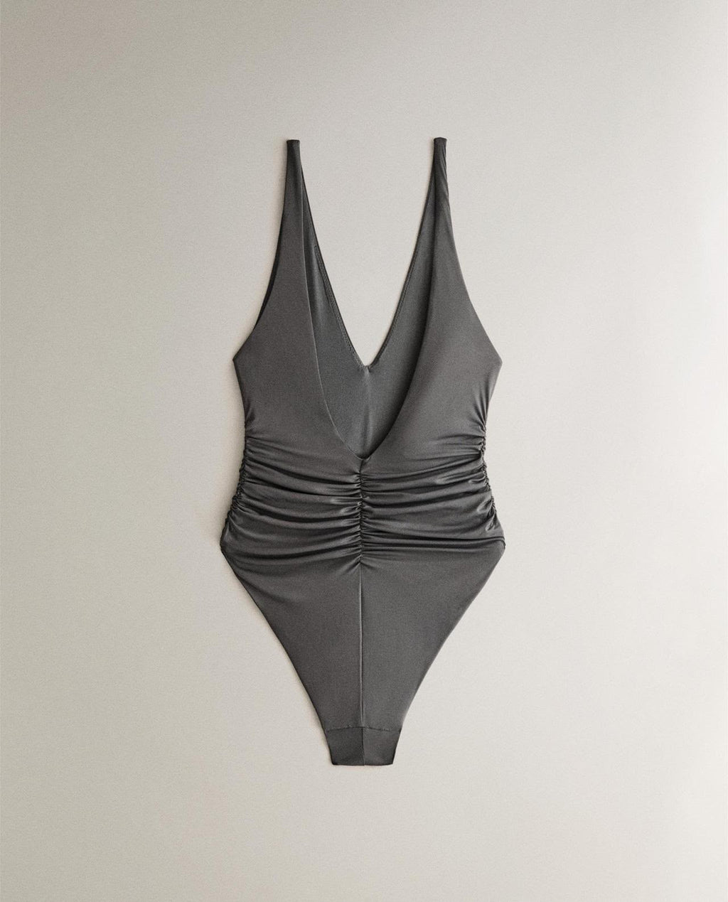 GATHERED BEACH SWIMSUIT