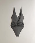 GATHERED BEACH SWIMSUIT