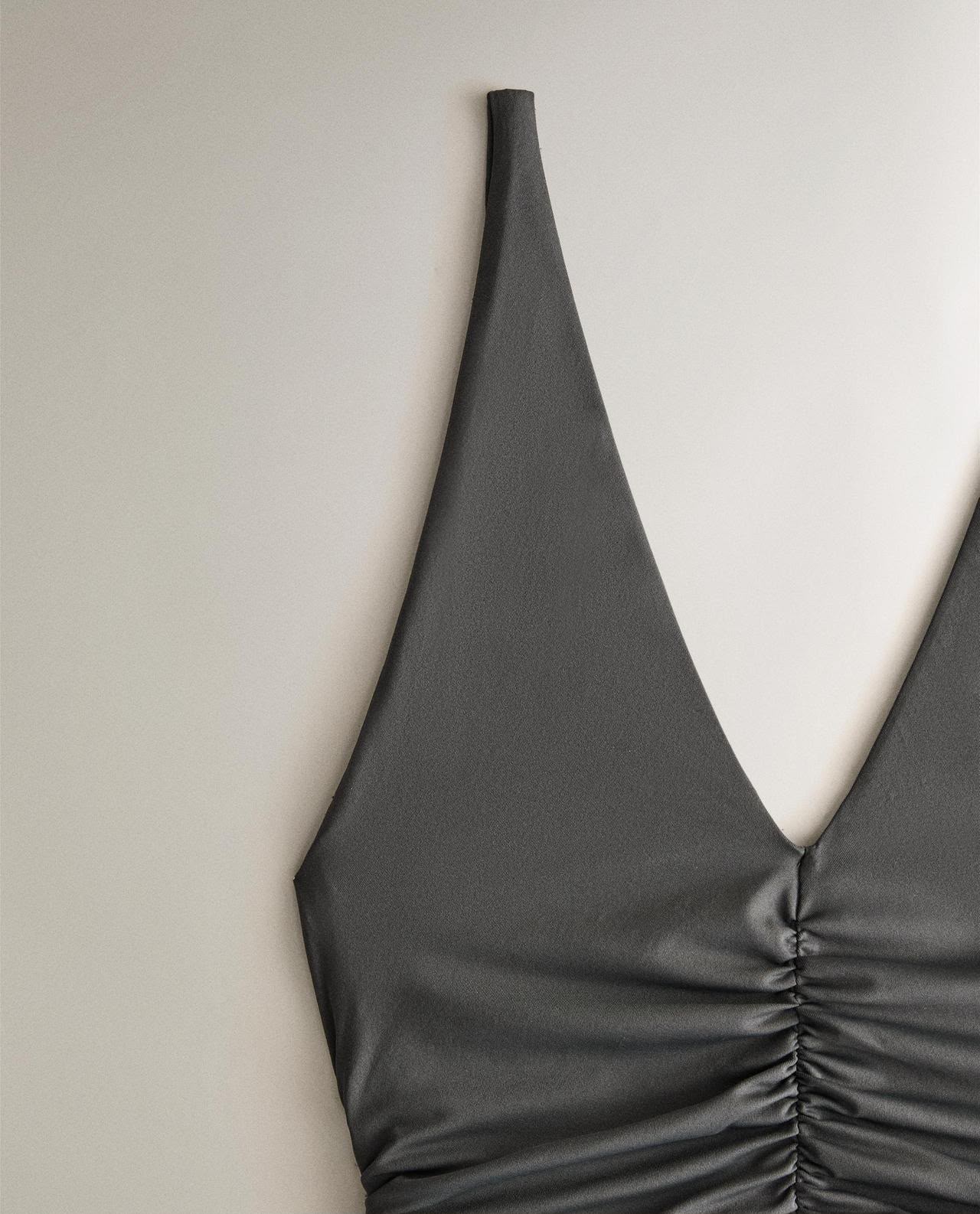 GATHERED BEACH SWIMSUIT